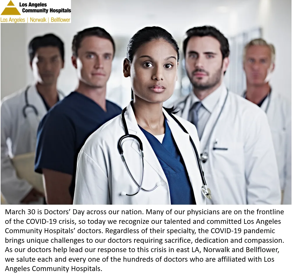 National Doctors’ Day - Thanking Those on the Frontlines of the Pandemic